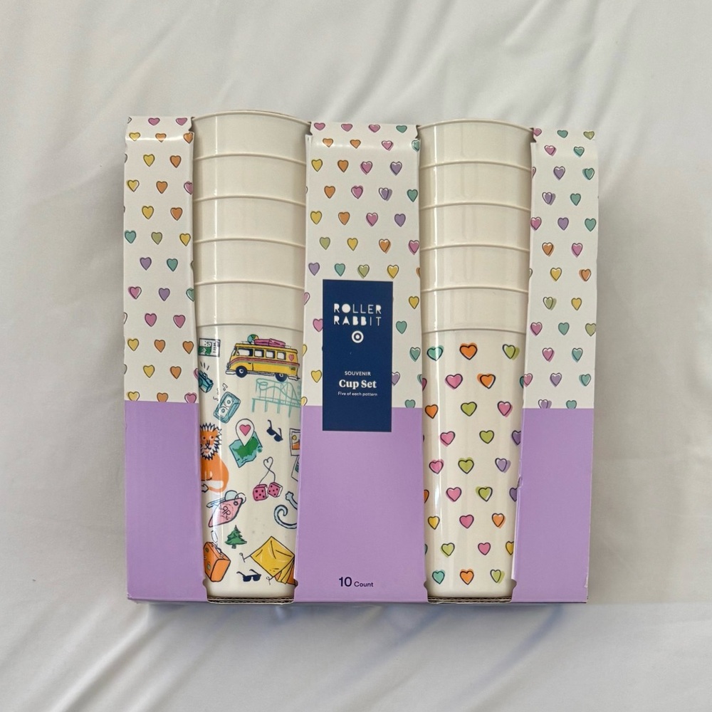 Roller Rabbit x Target 10 Count Souvenir Cups